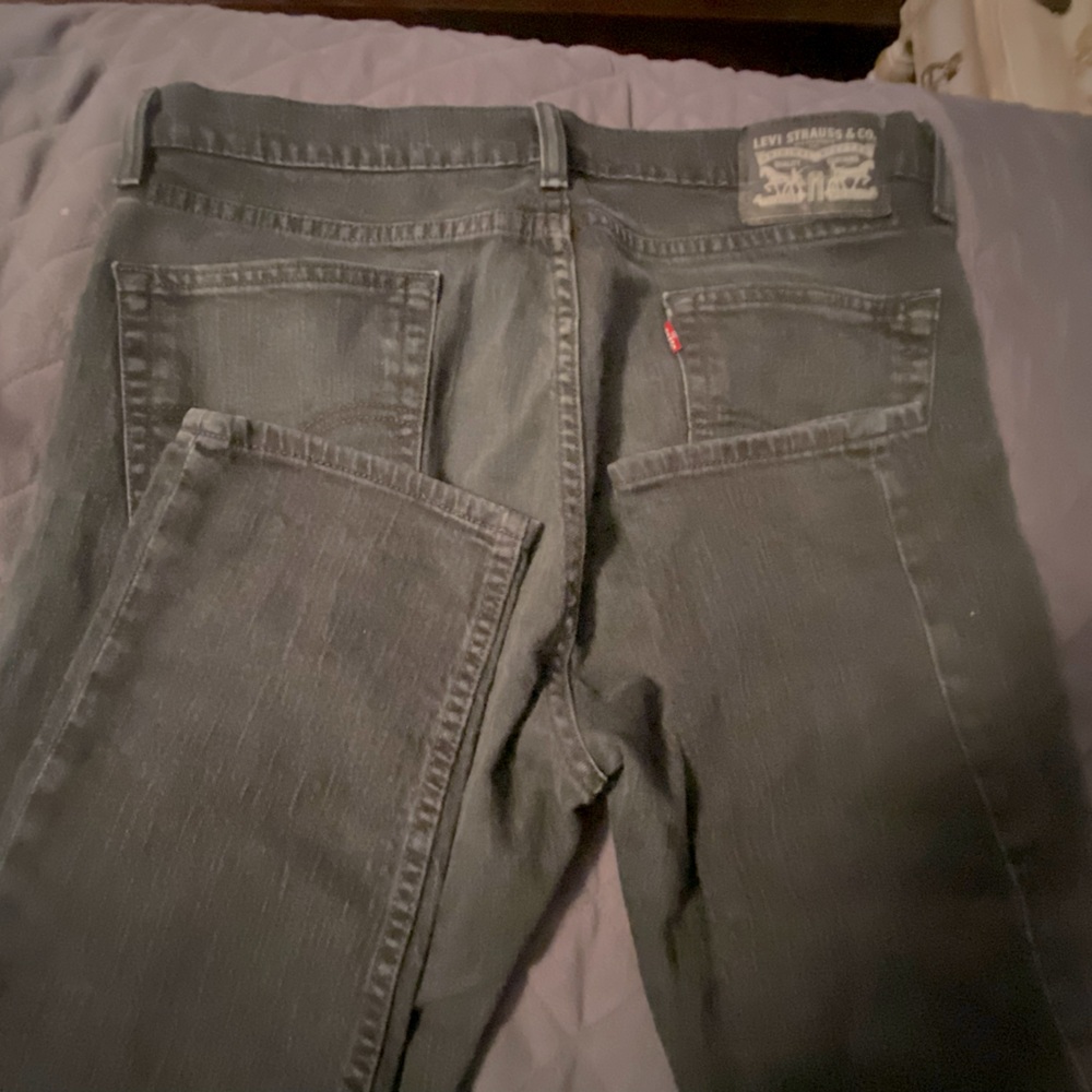Black Men’s 510™ SKINNY FIT LEVI’S® FLEX MEN'S JEANS size 34x32